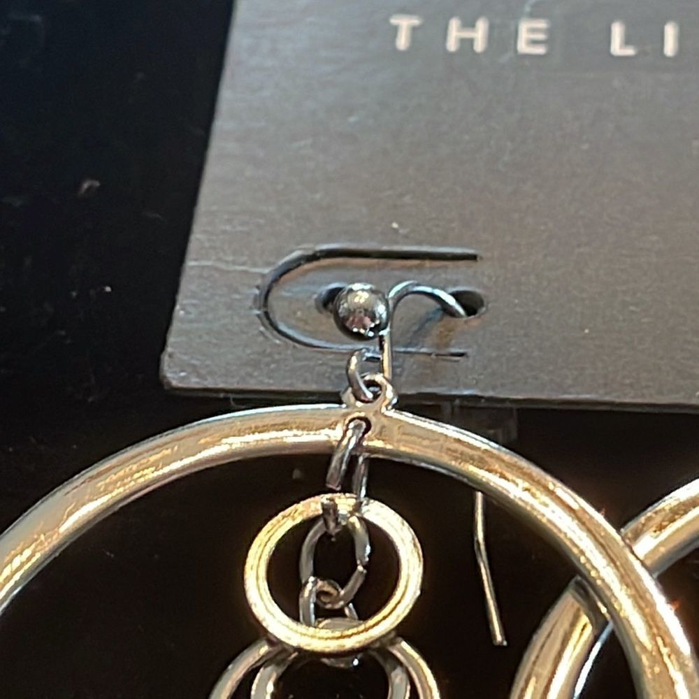 The Limited Hoop Dangle Earrings. - Picture 2 of 9